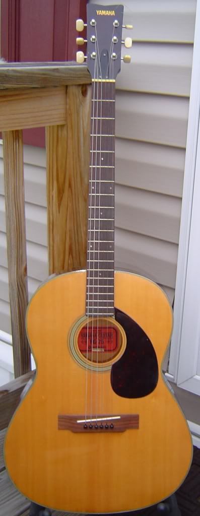 Bought A Pair of Vintage Yamahas, An FG-110, and An FG-75